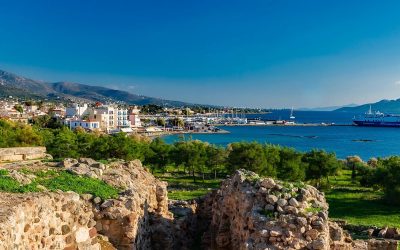 Rejser til den græske ø Aegina (Égina)